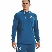 Herren Sweater mit Kapuze Under Armour Rival Terry Blau