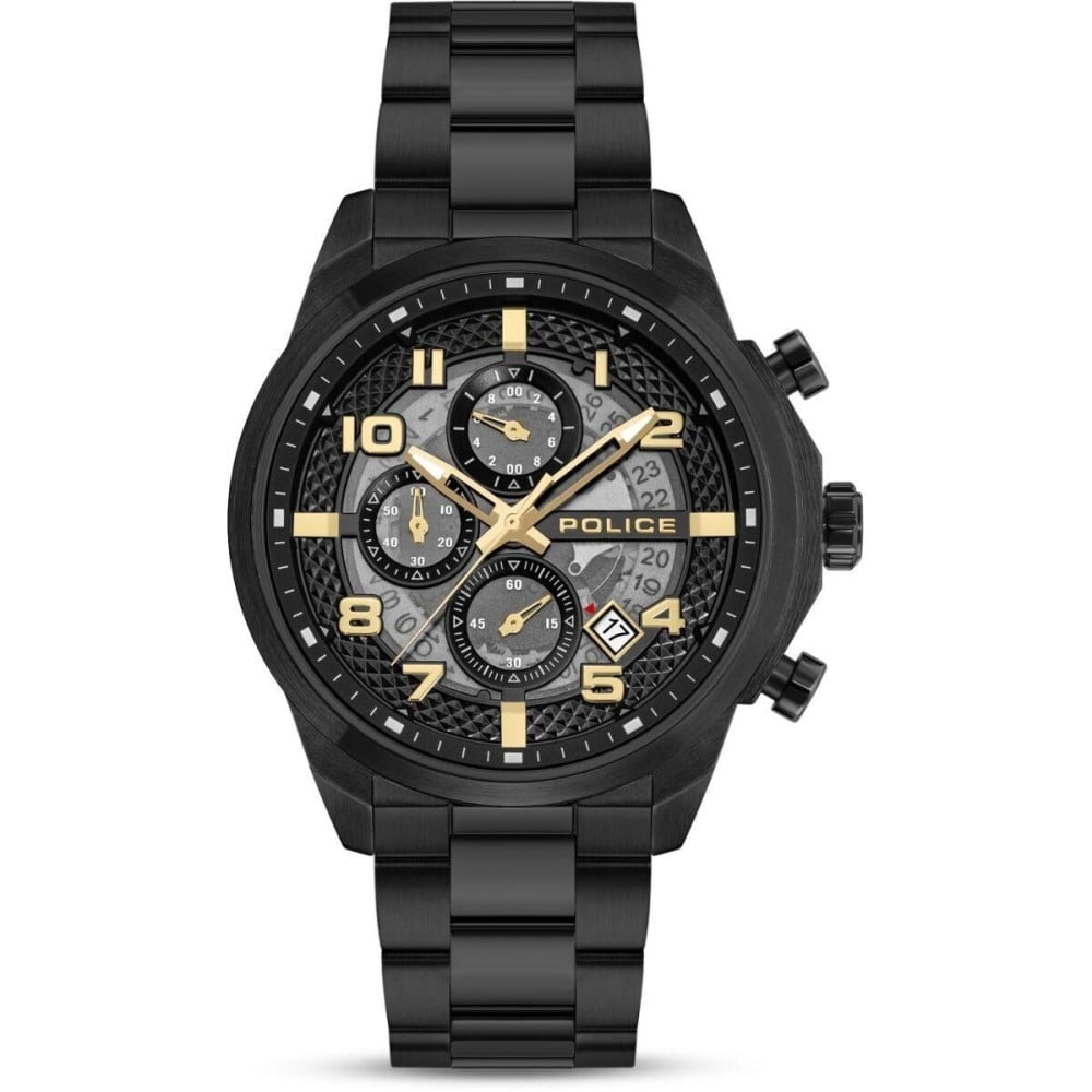 Herrenuhr Police PEWGK0053902 Schwarz