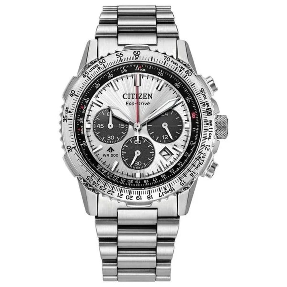 Herrenuhr Citizen PROMASTER NAVIHAWK Silberfarben