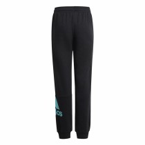 Children's Tracksuit Bottoms Adidas Essentials French Terry Black