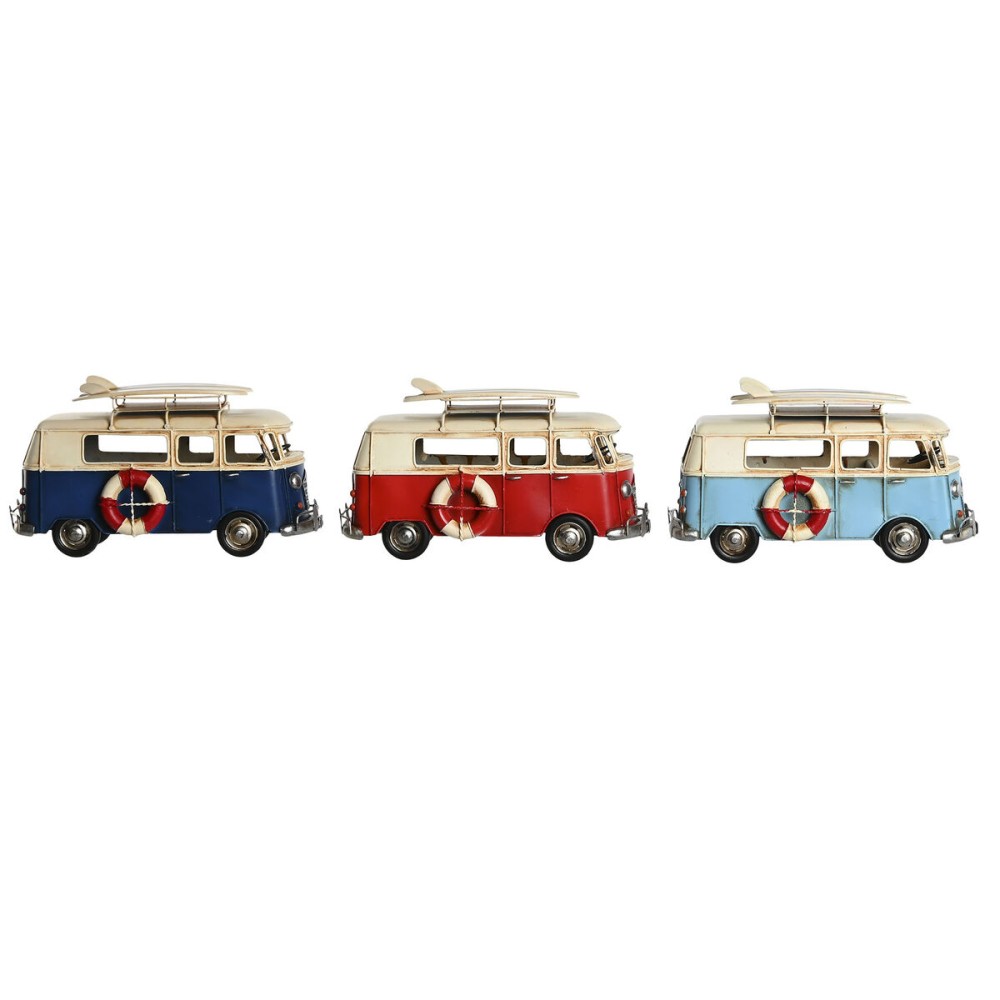 Deko-Figur Home ESPRIT Blau Rot Marineblau 27 x 11,5 x 15,5 cm (3 Stück)
