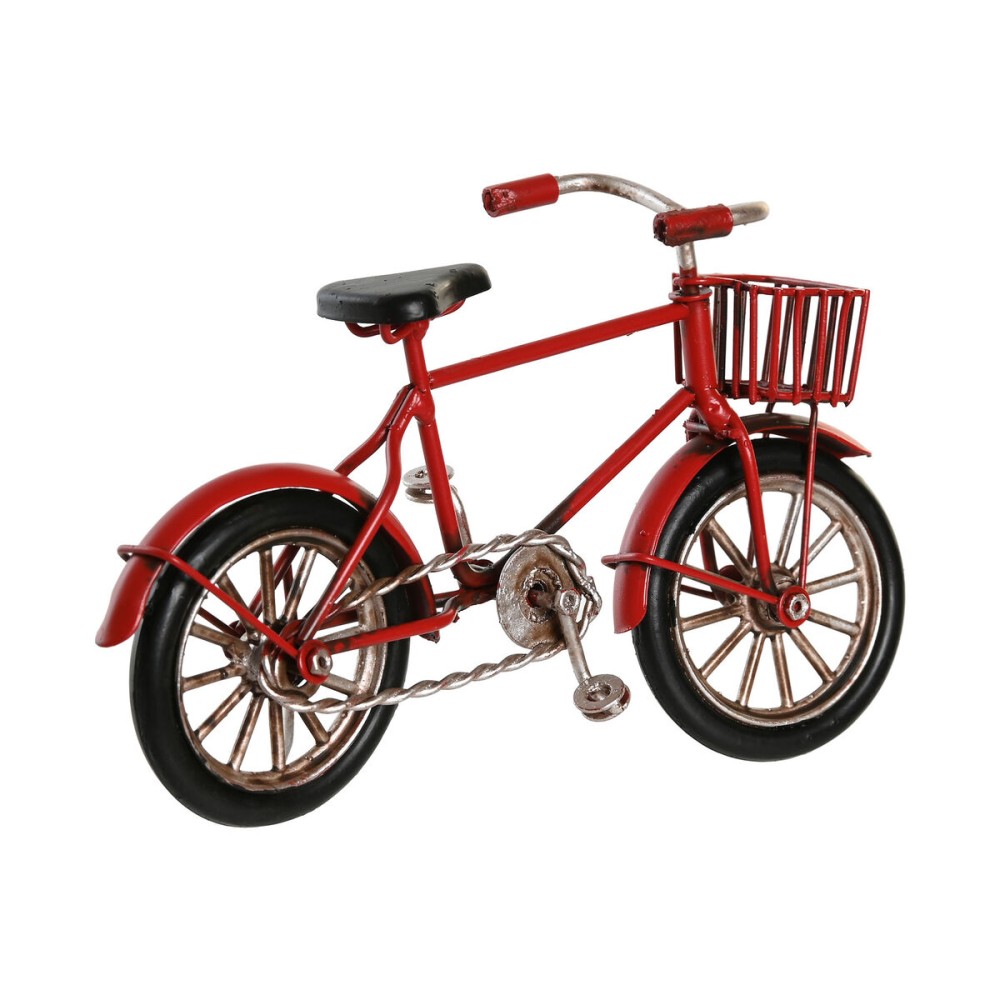 Deko-Figur DKD Home Decor Gelb Rot Lila Fahrrad Vintage 16,5 x 5,5 x 9 cm (3 Stück)