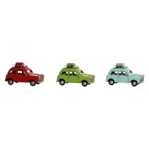 Deko-Figur DKD Home Decor Rot grün Himmelsblau Auto Vintage 16 x 7,5 x 9 cm (3 Stück)