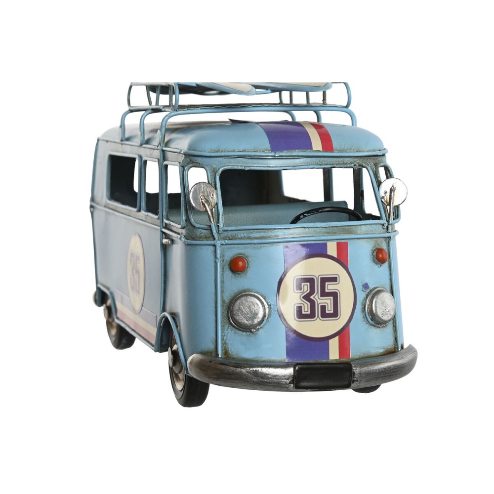 Figurine Décorative Home ESPRIT Rouge Bleu ciel Blue marine 27 x 10 x 16 cm (3 Unités)