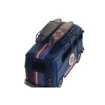 Deko-Figur Home ESPRIT Rot Himmelsblau Marineblau 27 x 10 x 16 cm (3 Stück)