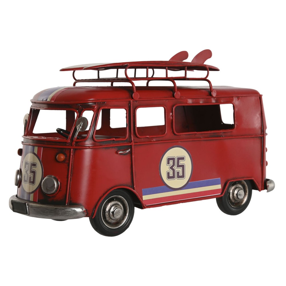 Deko-Figur Home ESPRIT Rot Himmelsblau Marineblau 27 x 10 x 16 cm (3 Stück)