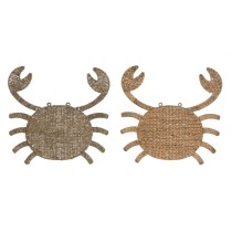 Wanddekoration Home ESPRIT natürlich Mediterraner 55 x 5 x 53 cm (2 Stück)