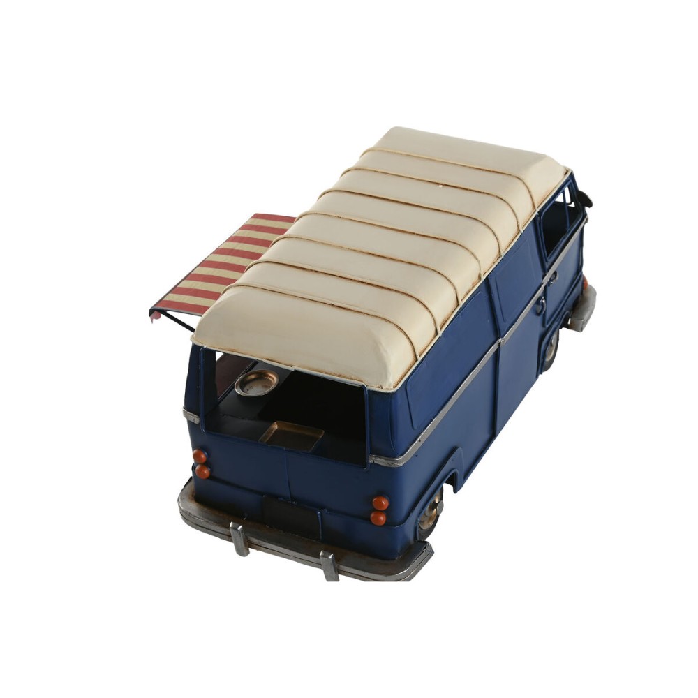 Deko-Figur Home ESPRIT Blau Rot Beige Vintage 33 x 17 x 16 cm (2 Stück)