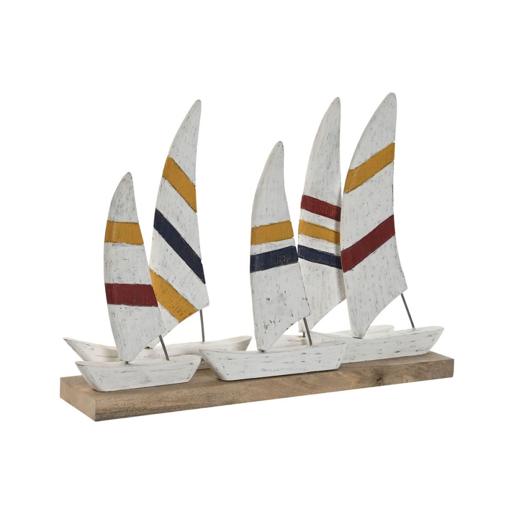 Deko-Figur Home ESPRIT Weiß Marineblau 67,5 x 13,5 x 46 cm