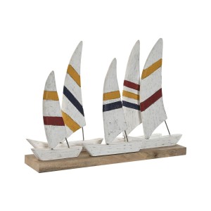 Deko-Figur Home ESPRIT Weiß Marineblau 67,5 x 13,5 x 46 cm