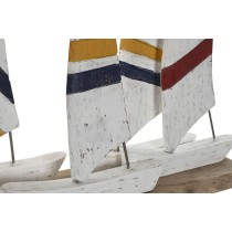 Figurine Décorative Home ESPRIT Blanc Blue marine 67,5 x 13,5 x 46 cm