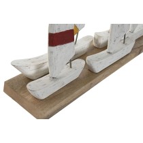 Decorative Figure Home ESPRIT White Navy Blue 67,5 x 13,5 x 46 cm