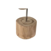 Figurine Décorative Home ESPRIT Blanc Naturel Ancre Bateau méditerranéen 19 x 10 x 38 cm (2 Unités)