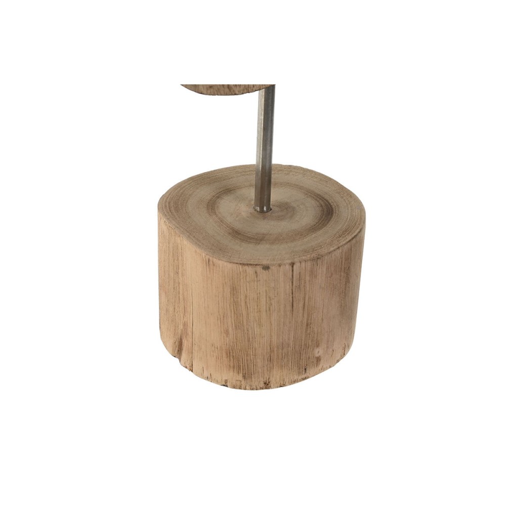 Figurine Décorative Home ESPRIT Blanc Naturel Ancre Bateau méditerranéen 19 x 10 x 38 cm (2 Unités)