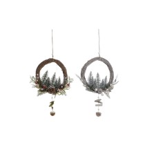 Décoration Suspendue DKD Home Decor Multicouleur PVC 40 x 11 x 65 cm (2 Unités)