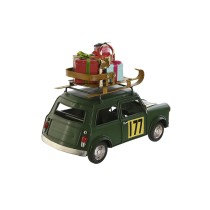 Décorations de Noël DKD Home Decor Rouge Vert 25 x 12,5 x 19,5 cm (2 Unités)
