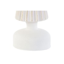 Décorations de Noël DKD Home Decor Blanc Doré 9 x 9 x 25 cm (2 Unités)