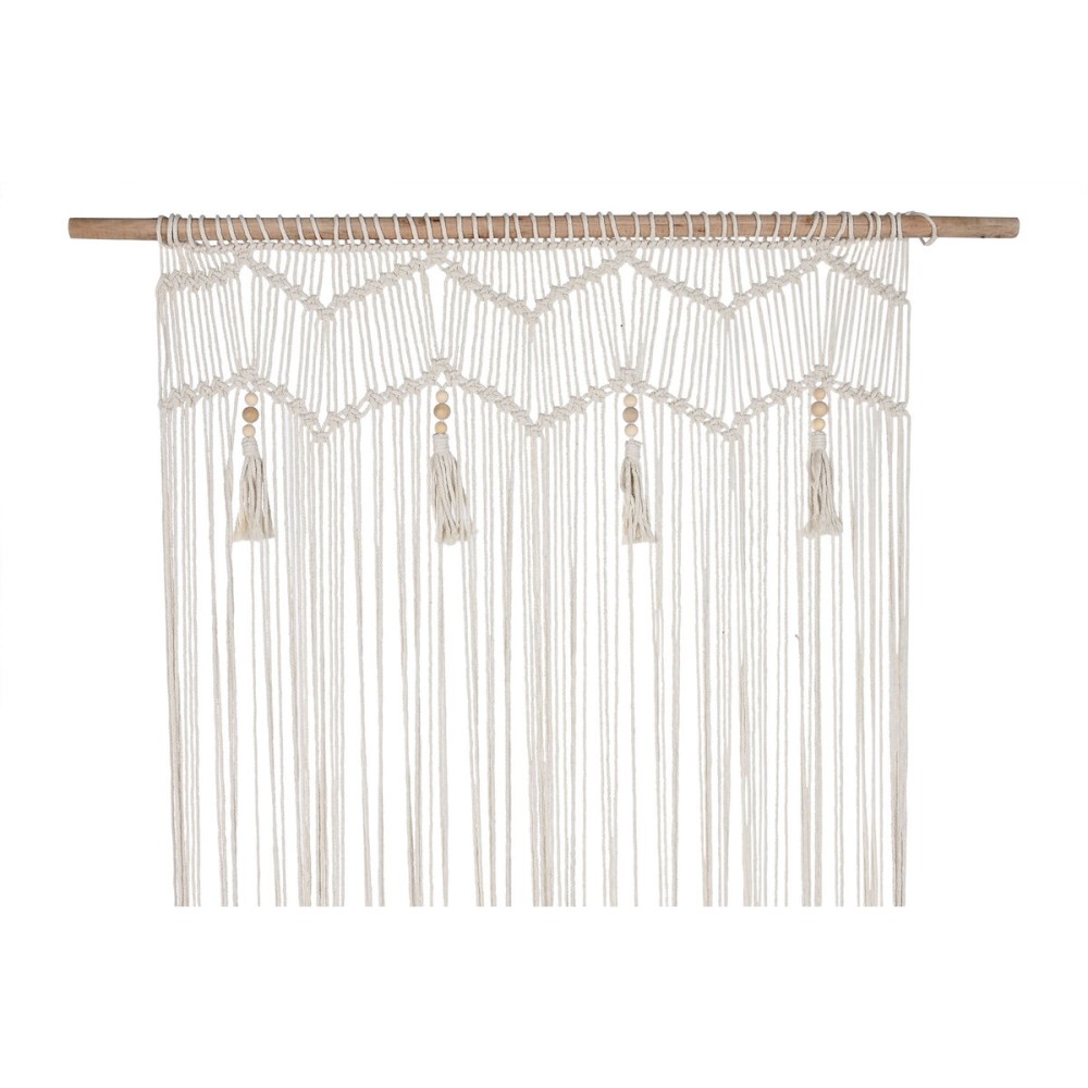 Décoration Suspendue Home ESPRIT Blanc Naturel 110 x 5 x 180 cm