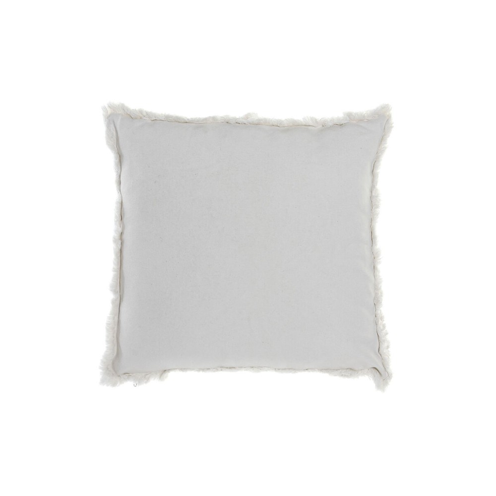 Coussin DKD Home Decor Bleu Blanc Frange méditerranéen Marin 45 x 10 x 45 cm (2 Unités)