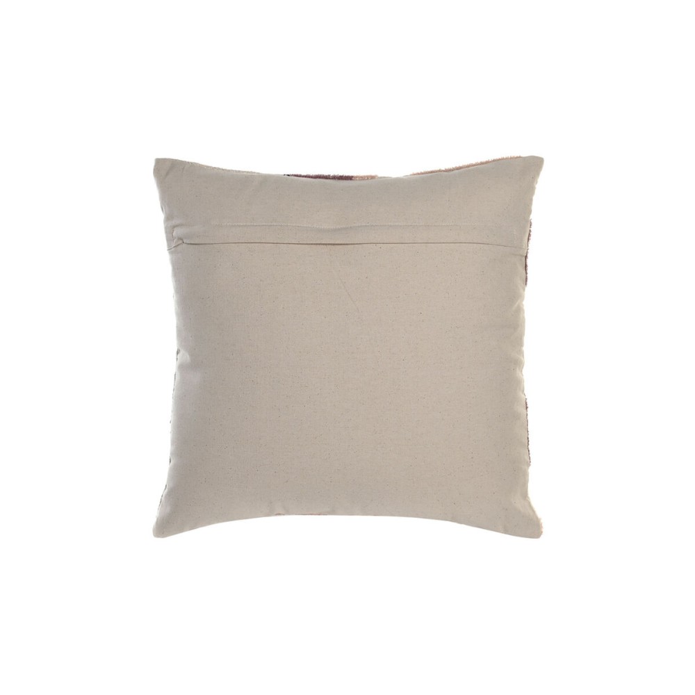Cushion DKD Home Decor White Pink 45 x 15 x 45 cm (2 Units)