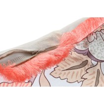 Coussin DKD Home Decor Frange 45 x 15 x 45 cm (4 Unités)