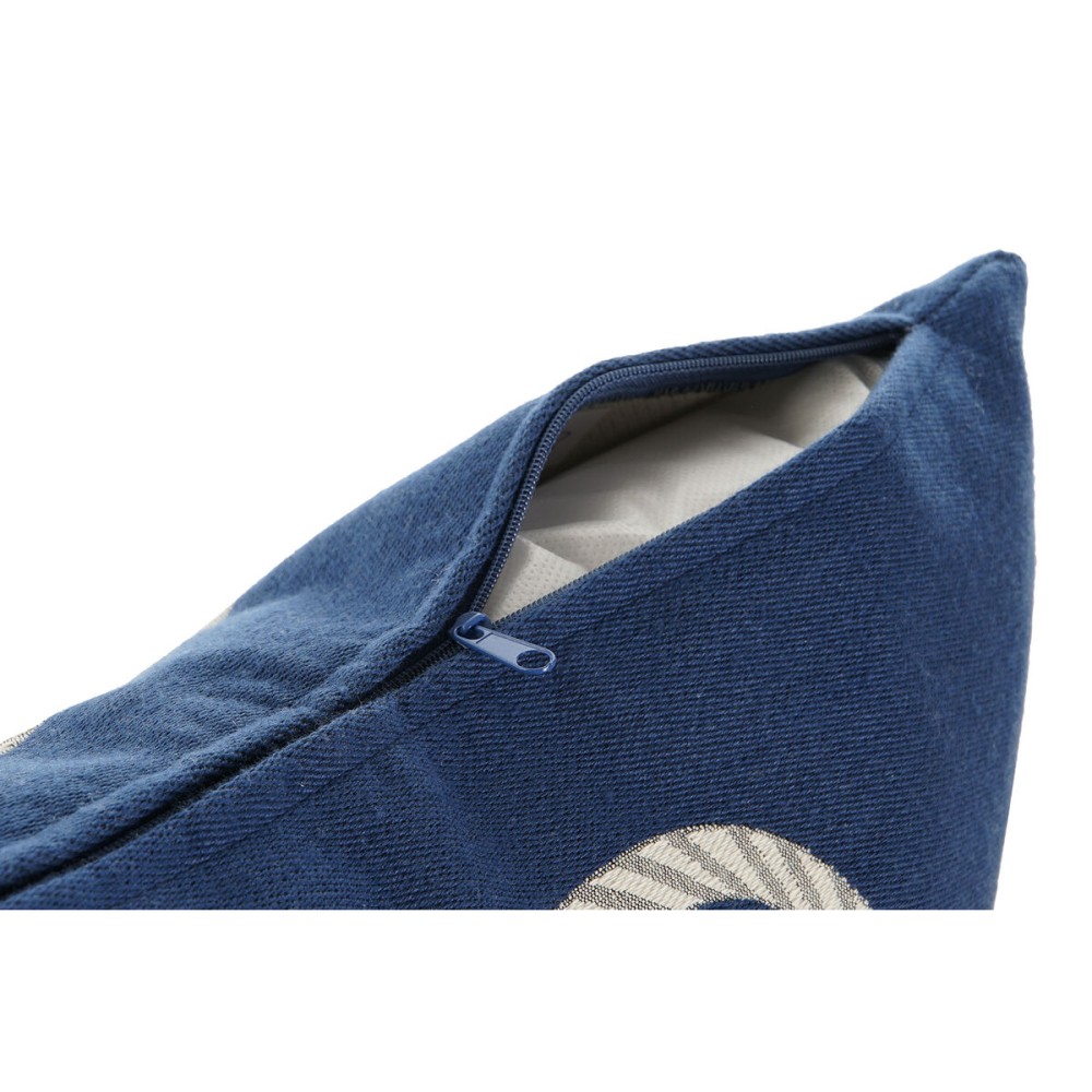 Kissen Home ESPRIT Blau Weiß 45 x 10 x 45 cm (2 Stück)