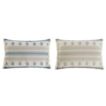 Kissen Home ESPRIT Blau Beige 60 x 10 x 45 cm (2 Stück)