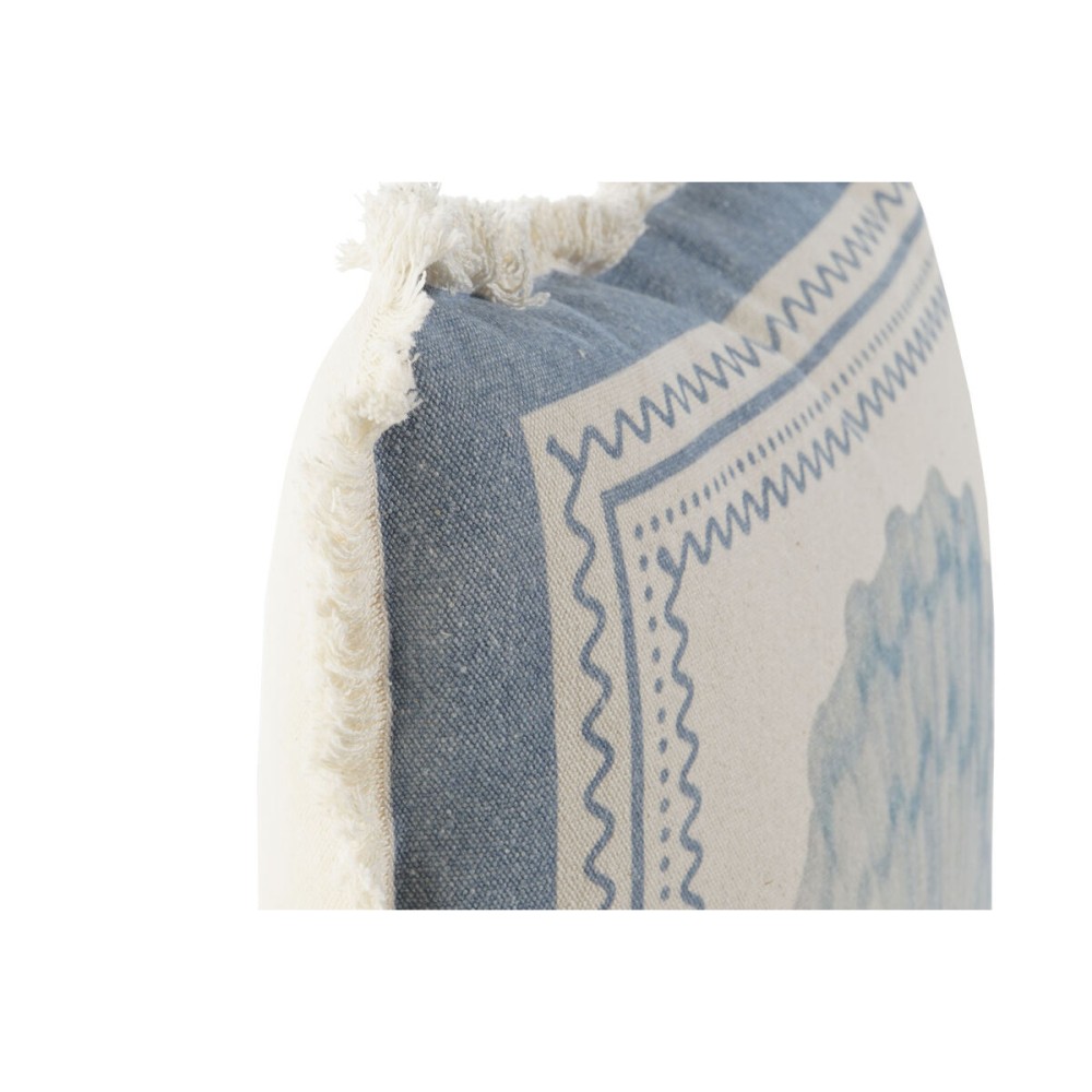 Coussin Home ESPRIT Bleu Beige 45 x 10 x 45 cm (2 Unités)
