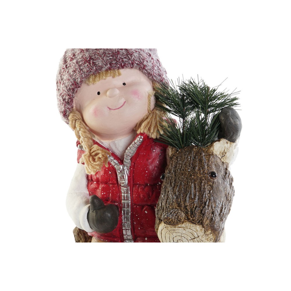 Christmas bauble DKD Home Decor Multicolour Kids 18 x 24 x 45 cm (2 Units)