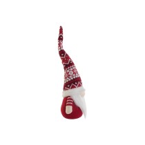 Weihnachtsschmuck DKD Home Decor Weiß Rot Zwerg 16 x 11 x 42 cm (2 Stück)