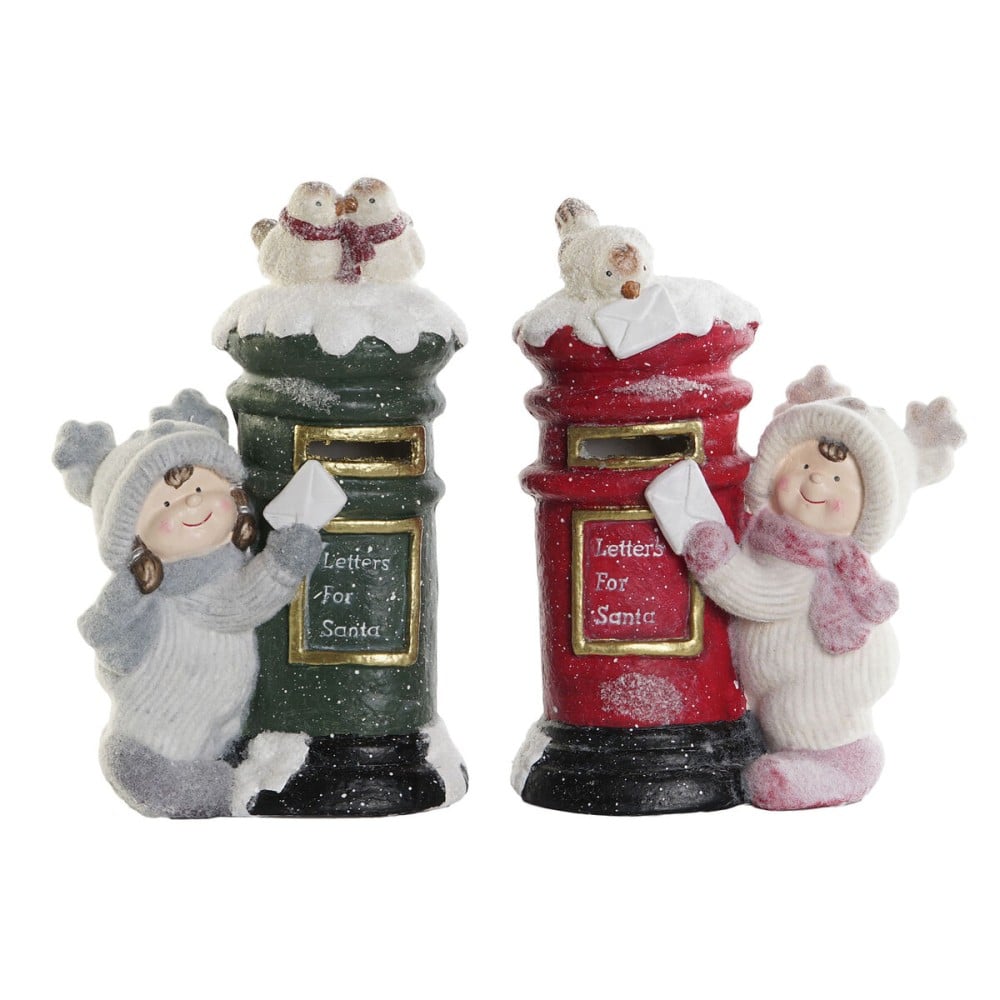 Weihnachtsschmuck DKD Home Decor Bunt 16 x 28 x 40 cm (2 Stück)