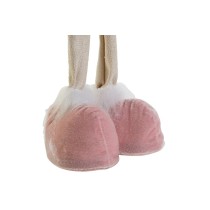 Weihnachtsschmuck DKD Home Decor Weiß Braun Rosa Rentier 17 x 12 x 66 cm (2 Stück)