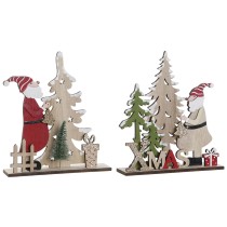 Weihnachtsschmuck DKD Home Decor Bunt 18 x 5 x 20 cm (2 Stück)
