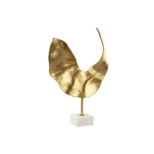 Deko-Figur Home ESPRIT Weiß Gold abstrakt 38 x 10 x 55 cm