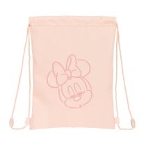 Sac à dos serré par des ficelles Minnie Mouse Rose (26 x 34 x 1 cm)