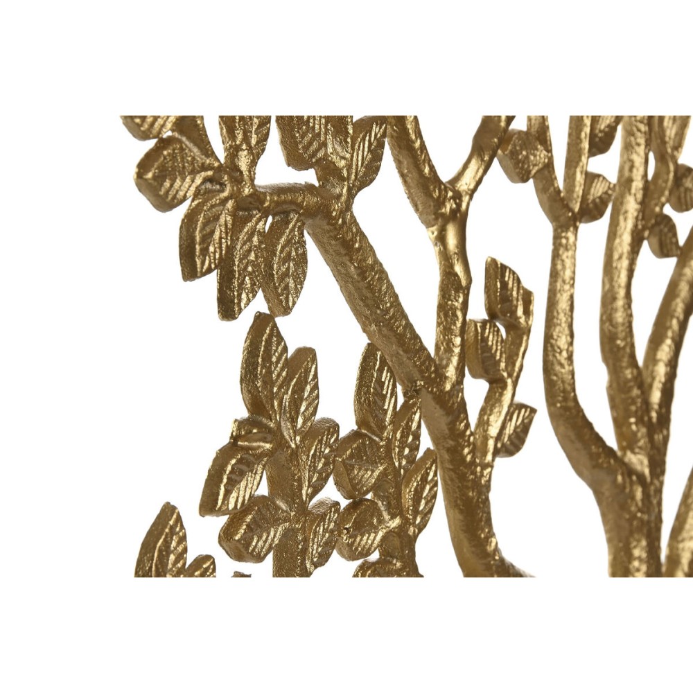 Decorative Figure Home ESPRIT White Golden Tree 76 x 10 x 68 cm