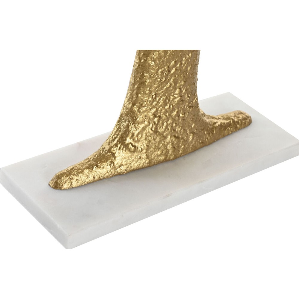 Deko-Figur Home ESPRIT Weiß Gold Baum 76 x 10 x 68 cm