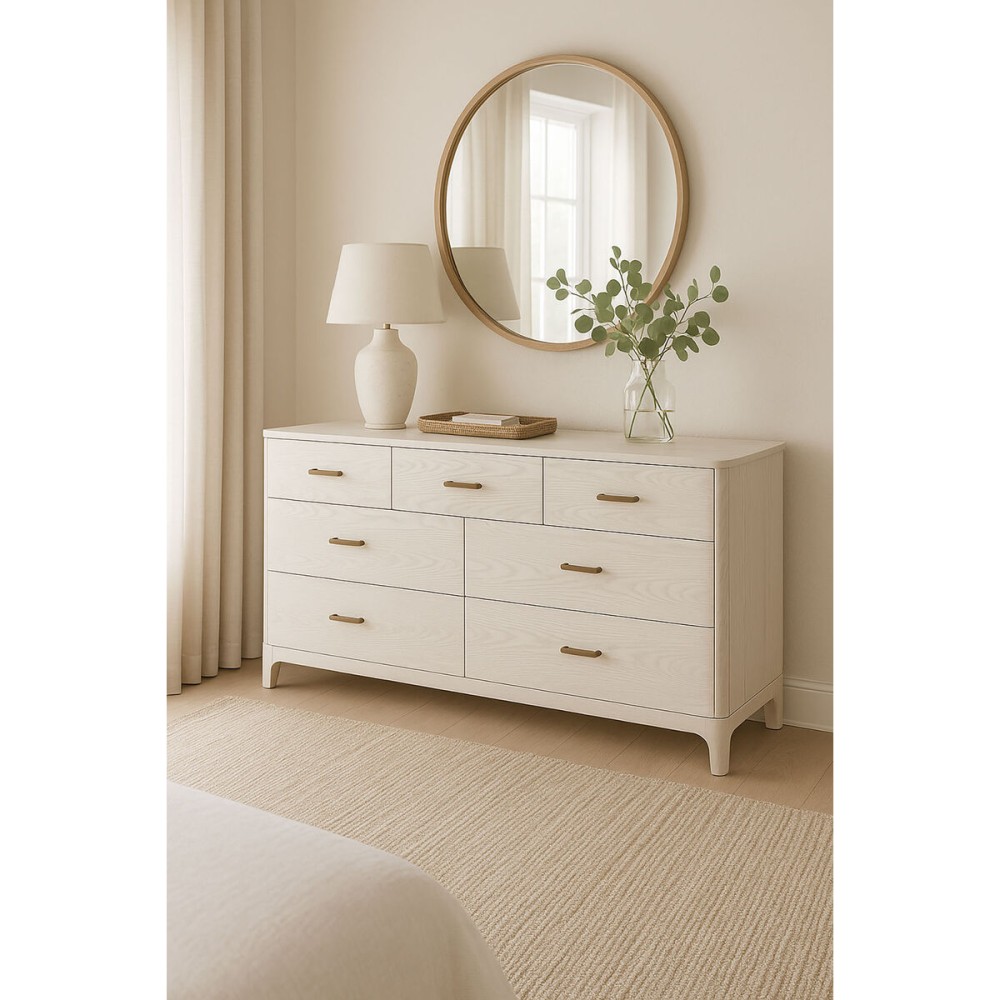 Chest of drawers Home ESPRIT Light grey 165 x 48,3 x 92,5 cm