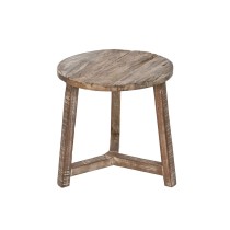 Table d'appoint Home ESPRIT Blanc Marron 45 x 45 x 45 cm