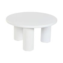Beistelltisch Home ESPRIT Weiß 75 x 75 x 40 cm