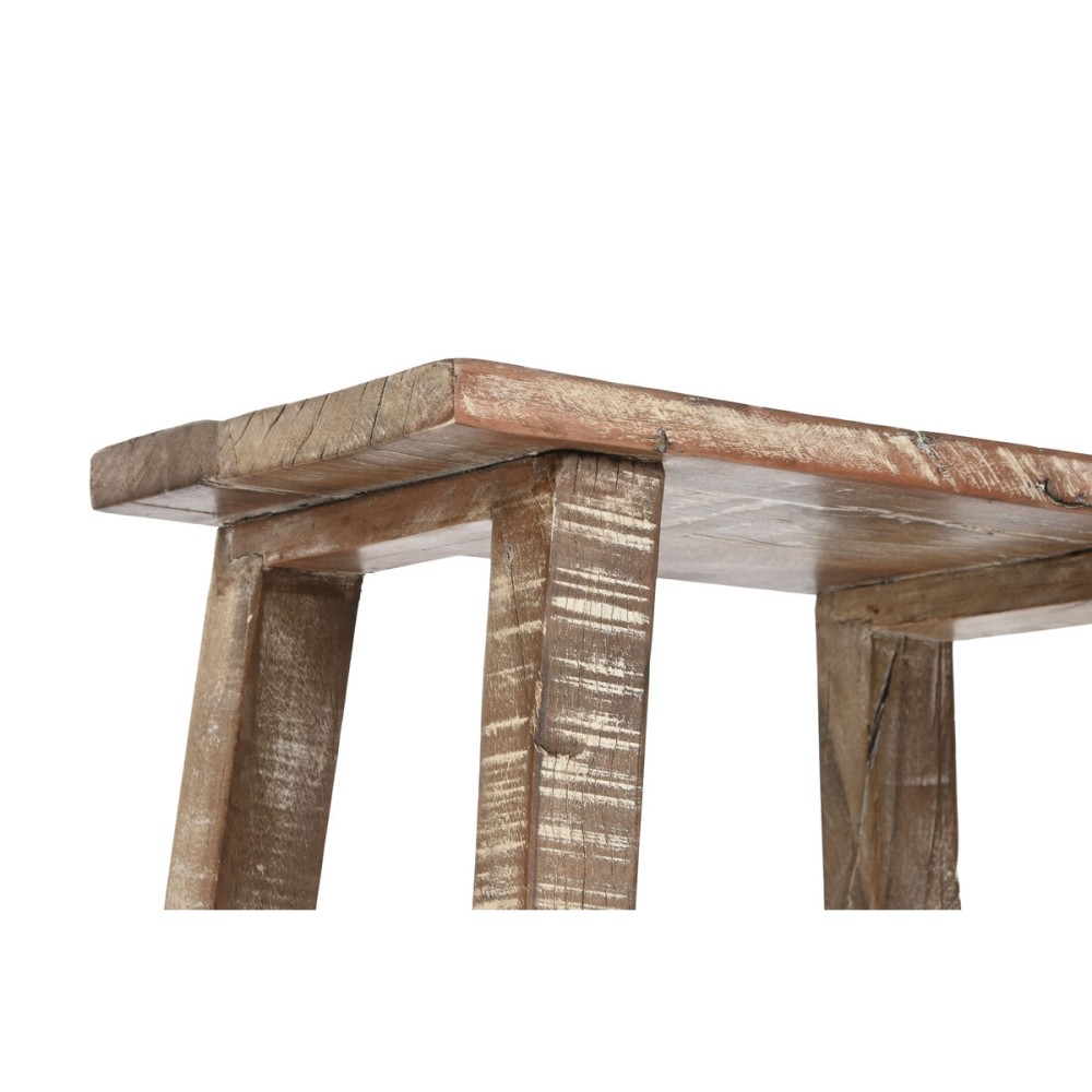 Side table Home ESPRIT White Brown 45 x 25 x 51 cm