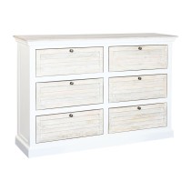 Chest of drawers Home ESPRIT White Natural 150 x 40 x 100 cm