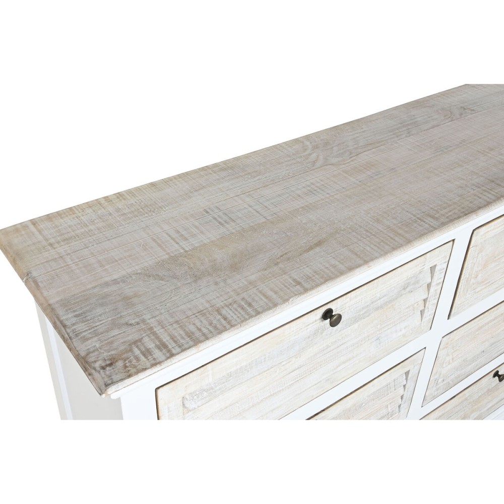 Chest of drawers Home ESPRIT White Natural 150 x 40 x 100 cm