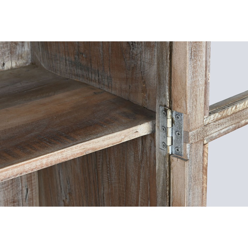 Display Stand Home ESPRIT White Brown Recycled Wood 100 x 40 x 180 cm