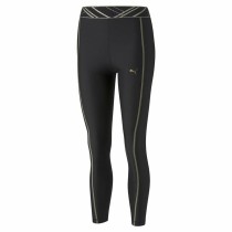 Sporthose Damen Puma Deco Glam Schwarz