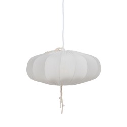 Ceiling Light White Cotton 220-240 V 39,5 x 39,5 x 18 cm