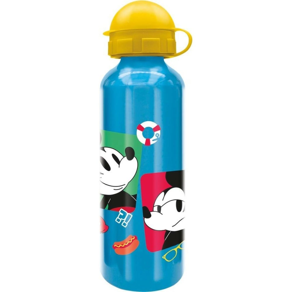 Wasserflasche Mickey Mouse CZ11262 530 ml Bunt Aluminium
