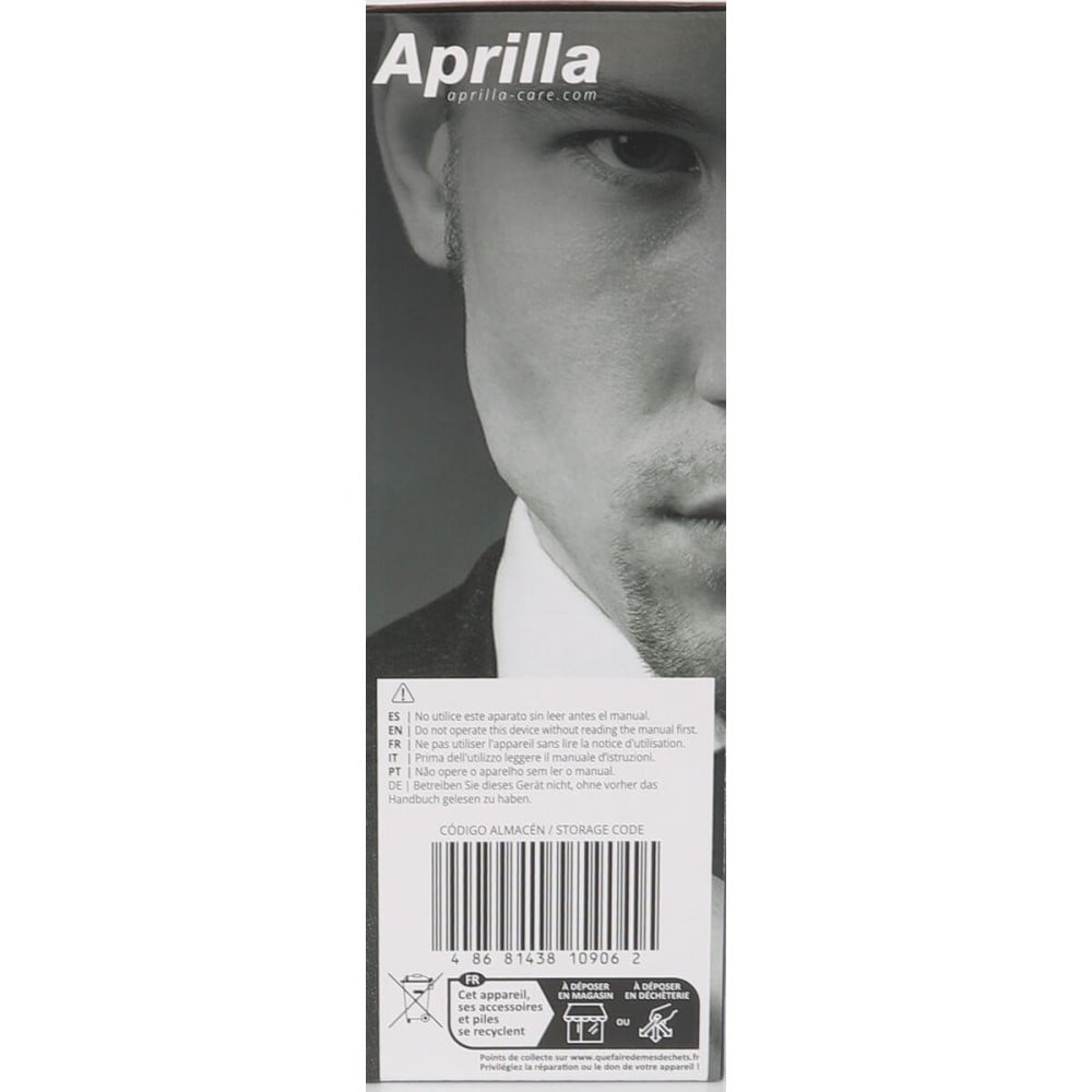 Rasoir electrique Aprilla Noir (6 Unités)