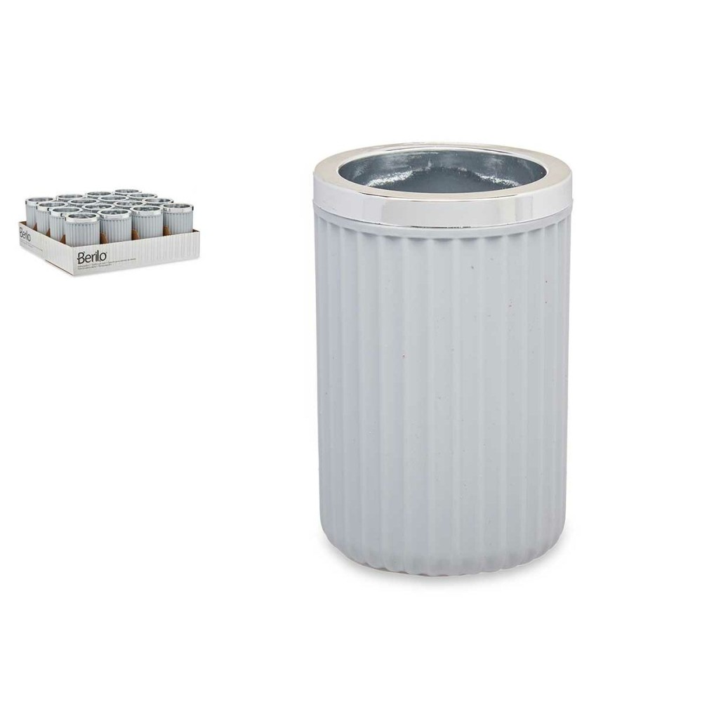 Verre Berilo 3436-2 Gris Plastique 7,5 x 11,5 x 7,5 cm (16 Unités)