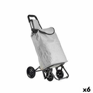 Panier à Courses Kinvara WR3069-1 Noir Gris 30 L 22 x 98 x 38 cm (6 Unités)